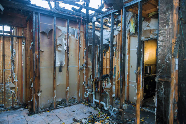 Professional Fire Damage Removal technician working in Havre de Grace, MD